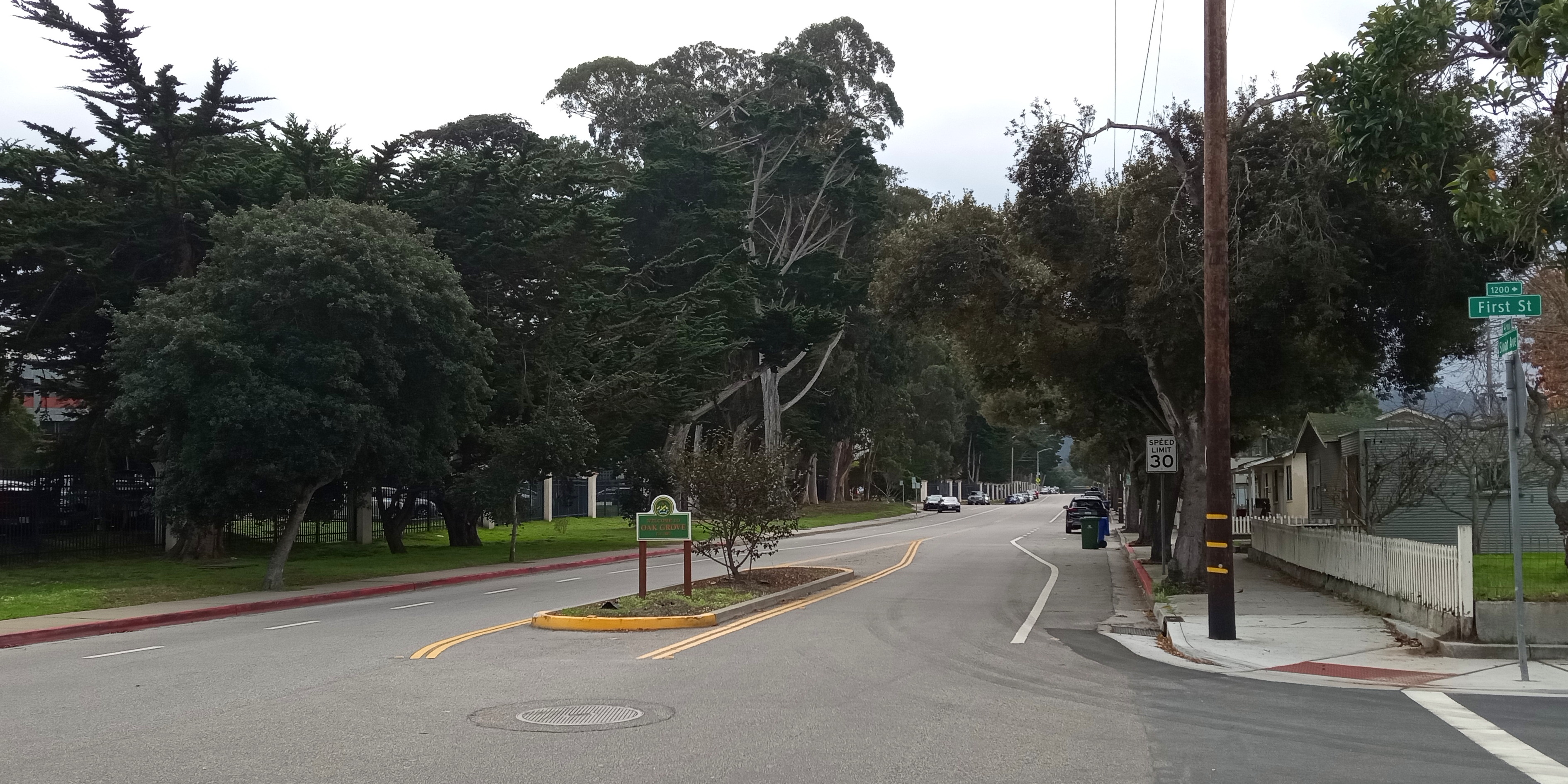 20240110-Sloat-Ave-towards-NPS